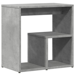 Berkfield Side Tables 2 Pcs Concrete Grey 50X30X50 Cm Engineered Wood - thumbnail 8