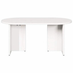 Berkfield Coffee Table White 80 X 39.5 X 35 Cm Solid Pine Wood - thumbnail 5