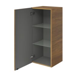 GoodHome Imandra Deep Walnut Effect Bathroom Single Wall Cabinet (H)90Cm (W)40Cm - thumbnail 3