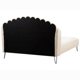 Beliani Bed Boucle Ambillou 160 X 200 Cm (Eu King Size) Beige - thumbnail 5