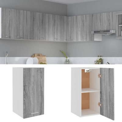 Vidaxl Hanging Cabinet Lyon Grey Sonoma 29.5X31X60 Cm Engineered Wood - image 1
