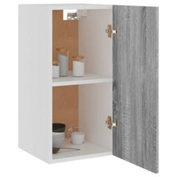 Vidaxl Hanging Cabinet Lyon Grey Sonoma 29.5X31X60 Cm Engineered Wood - thumbnail 4