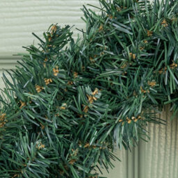 Samuel Alexander 47Cm Plain Green Woodcote Spruce Hanging Christmas Wreath - thumbnail 6