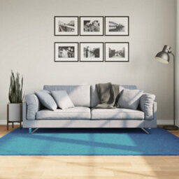 Walplus Rug Oviedo Short Pile Turquoise 140X200 Cm - thumbnail 1