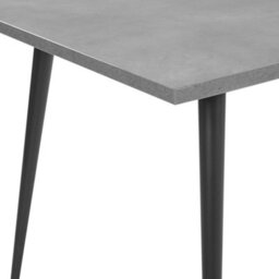 Beliani Dining Table Santiago Grey Concrete Effect 160 Cm 80 Cm - thumbnail 5
