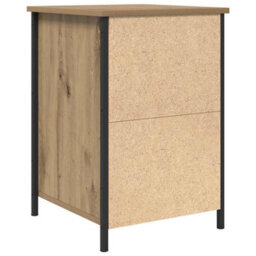 Berkfield Bedside Cabinet Artisan Oak 40X42X60 Cm Engineered Wood - thumbnail 8