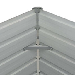 Berkfield Raised Garden Bed Anthracite 160X80X77 Cm Galvanised Steel - thumbnail 6