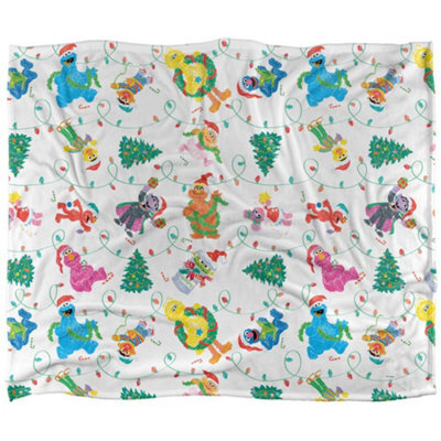 Sesame Street Silky Lights Supersoft Blanket Multicoloured (One Size) - image 1