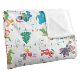 Sesame Street Silky Lights Supersoft Blanket Multicoloured (One Size) - thumbnail 3