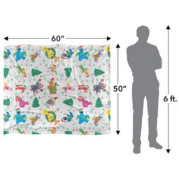 Sesame Street Silky Lights Supersoft Blanket Multicoloured (One Size) - thumbnail 6