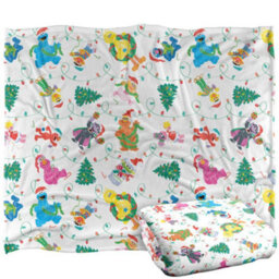 Sesame Street Silky Lights Supersoft Blanket Multicoloured (One Size) - thumbnail 2
