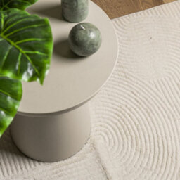 Walplus Rug Iza Short Pile Scandinavian Look Cream 80X150 Cm - thumbnail 7