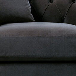 Furnishings For Less UK Elsie Velvet Chesterfield Plush Velvet Midnight 2 Seater Sofa - thumbnail 2