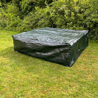Garden Selections Waterproof Garden Rattan Sofa Set Cover (2.55M) - image 1