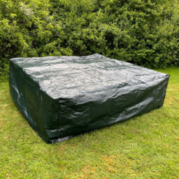 Garden Selections Waterproof Garden Rattan Sofa Set Cover (2.55M) - thumbnail 2