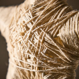 Dibor Cream Jute Star Christmas Decorations Tree Topper - thumbnail 5