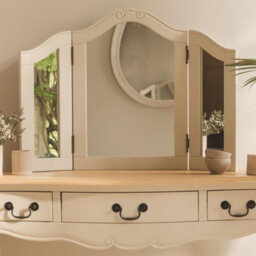 Statement Furniture Juliette 3-Way Dressing Table Mirror - Champagne - thumbnail 6
