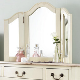 Statement Furniture Juliette 3-Way Dressing Table Mirror - Champagne