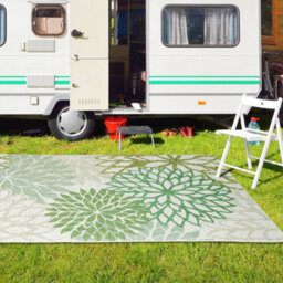 Homeart Outdoor Indoor Rug, Easy Clean, Uv Weather Resistant Rug For Patio, Gardenbellis Green,120X170Cm - thumbnail 3