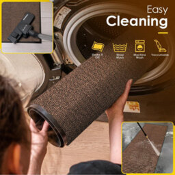 Barrier Mat 40 X 60 Cm Brown Anti-Slip Waterproof Door Mat - thumbnail 7