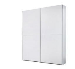 Arte Time Sliding Door Wardrobe In Pristine White - Premium Laminated Board - W170Cm X H195Cm X D57.5Cm - thumbnail 2