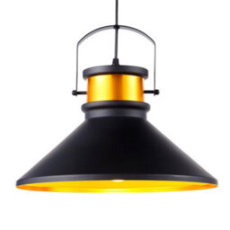 Teamson Home Modern Pendant Hanging Light - Black/rose Gold - 36.8 X 36.8 X 121.9 (Cm) - thumbnail 2