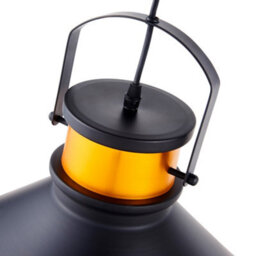 Teamson Home Modern Pendant Hanging Light - Black/rose Gold - 36.8 X 36.8 X 121.9 (Cm) - thumbnail 6