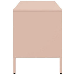 Berkfield Tv Cabinet Pink 68X39X50.5 Cm Steel - thumbnail 7