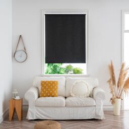 GoodHome Novan Cordless Black Blackout Roller Blind (W)120Cm (L)180Cm - thumbnail 5