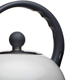 KitchenCraft Living Nostalgia French Grey Traditional 1.4 Litre Whistling Kettle - thumbnail 5