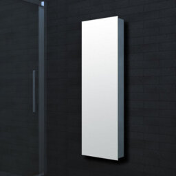 Plum&clay Marvel Bathroom Tall Mirrored Wall Cabinet (H)1400mm (W)420mm