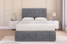 "Sloomy Cambridge Armour Coniston Divan Bed 2 Drawers Right Side-54"" Floor Standing Headboard 12"" Footboard 4' Small Double" - thumbnail 1
