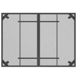 Berkfield 5 Piece Garden Dining Set Anthracite Metal Mesh - thumbnail 7