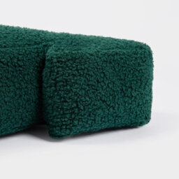 OHS Winter Cushion 1 Pack Christmas Tree Filled Home Decor Plush Soft Fleece, Green - thumbnail 6