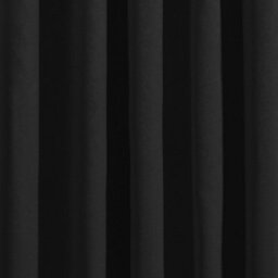 Fusion Strata Dim Out Woven Black Eyelet Single Panel Door Curtain - thumbnail 4