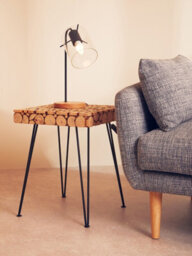 Orsina Easy To Maintain Square Side Table, Stable And Durable Table With Hairpin Legs, Design Cocktail Square Table - thumbnail 7