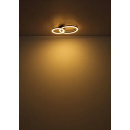 Luminosa Lighting Luminosa Adda Integrated Led Semi Flush Ceiling Light White Matt 2X Led 3000K - thumbnail 4