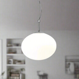 CGC Lighting Cgc Frazer White Opal Glass Adjustable Pendant Chrome Finish 2M Max Height