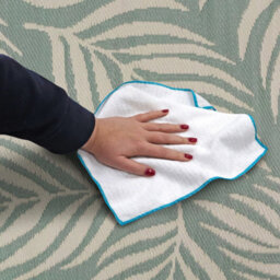 Jvl The Gardener Outdoor Rug Large Leaf 120X170Cm - thumbnail 3