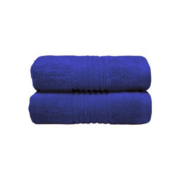 Ultra Soft Bamboo Hand Towel Pack Of 2 - Misona Blue - thumbnail 1