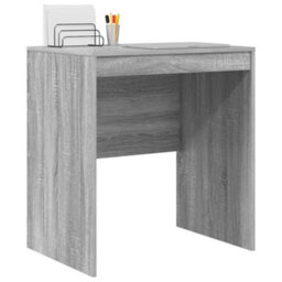 Berkfield Modern Grey Writing Desk Grey Sonoma Particle Board 70 X 50 X 76 Cm - thumbnail 3