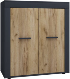 Vcm Chest Of Drawers Sideboard Usilo 2 Revolving Doors - thumbnail 2