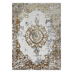 RugsX Carpet Allure 1961 Ornament, Frame - Structural, Stylish, Glamour Gold White 180X270 Cm - thumbnail 3