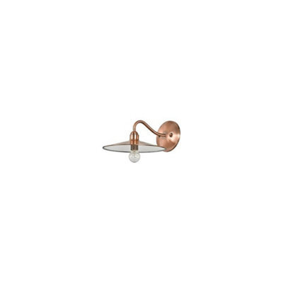 Ideal Lux Cantina 1 Light Indoor Dome Wall Light Copper, E14