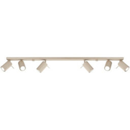 Sollux Lighting Ring Steel Taupe 6 Lights Modern Ceiling Lamps - thumbnail 1