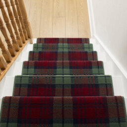 Tartan Stair Runner - Soft & Durable Carpet Runner For Stairs & Staircases, Multiple Lengths - thumbnail 4