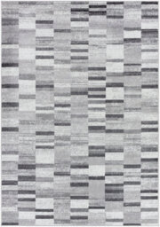 Livabliss Monte Carlo-Modern Black White Grey Graphic Living Dining Bedroom Rug 120 X 170 Cm Easy Care, Non Shedding - thumbnail 1