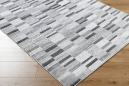 Livabliss Monte Carlo-Modern Black White Grey Graphic Living Dining Bedroom Rug 120 X 170 Cm Easy Care, Non Shedding - thumbnail 6
