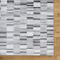 Livabliss Monte Carlo-Modern Black White Grey Graphic Living Dining Bedroom Rug 120 X 170 Cm Easy Care, Non Shedding - thumbnail 7
