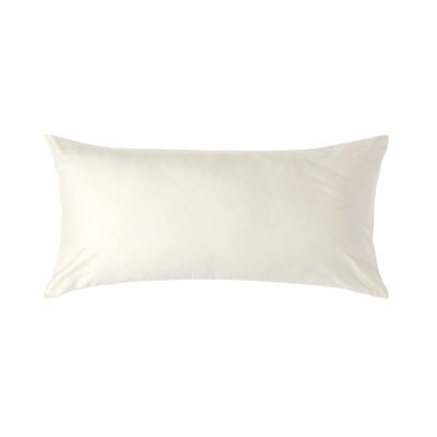 Homescapes Cream Continental Egyptian Cotton Pillowcase 1000 Tc, 40 X 80 Cm - image 1